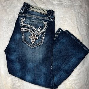 Rock Revival crop jeans
